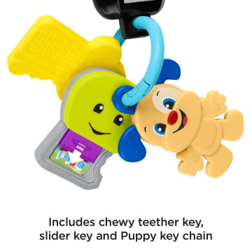 Fisher-Price Laugh & Learn Play & Go Keys Musical Learning Toy For Infant & Toddler - Image 4 of 6