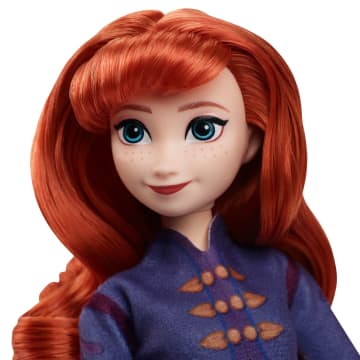 Disney Frozen Ice-Skating Anna Fashion Doll With Skates & Shoes inspired By Frozen: Winter Festival - Image 3 of 6