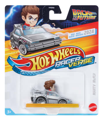 Hot Wheels RacerVerse Vehículo de Juguete Marty McFly - Imagen 5 de 6