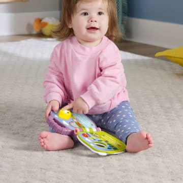 Fisher-Price  Livre Interactif Singe Violet, Avec Lumières et Sons - Imagem 2 de 6