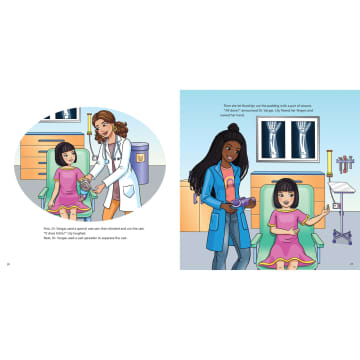 Barbie: You Can Be A Doctor Sticker Book (Ages 3 - 7) - Imagen 4 de 5