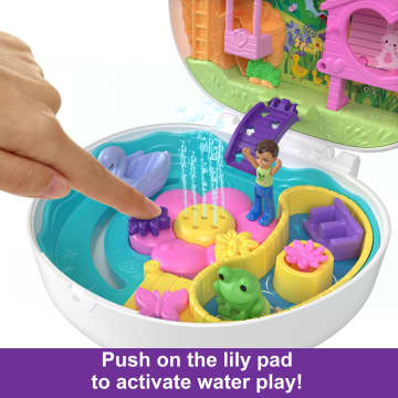 Polly Pocket Dolls Flower Garden Bunny Compact Playset - Imagen 3 de 5