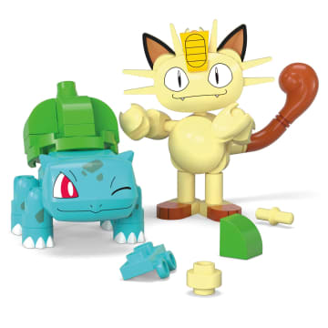 MEGA Pokémon Jogo de Construção Pokébola Moewth & Bulbasaur - Imagem 2 de 5