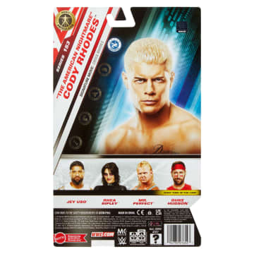WWE Cody Rhodes Action Figure, Main EVent Series #153 6-inch Collectible Superstar With Articulation - Image 6 of 6