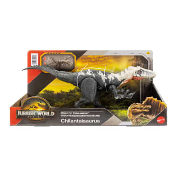Jurassic World Dinossauro de Brinquedo Rebirth Rastreadores Gigantes Chilantaisaurus - Imagen 6 de 6