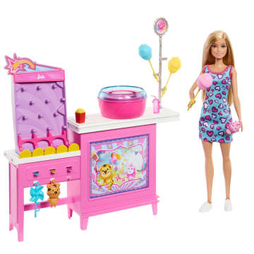 Barbie Mysteries: Beach Detectives Barbie “Malibu” Doll, Cotton Candy Game Playset & Accessories - Image 1 of 6