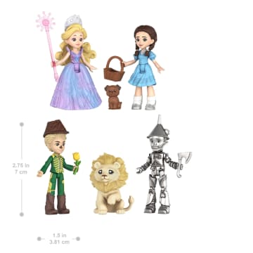 Universal Pictures’ Wicked: For Good Oz Story Set, 5 Small Dolls With 5 Movie-Inspired Accessories - Imagem 2 de 6