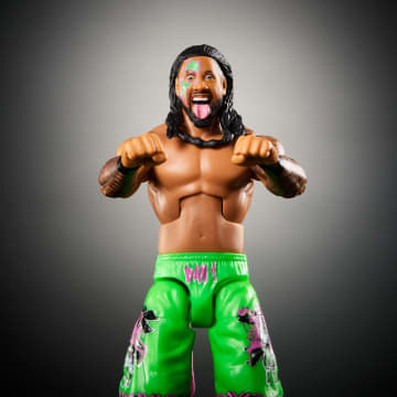 WWE Figura de Acción Elite Jimmy Uso verde - Imagen 3 de 6