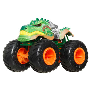 Hot Wheels Monster Trucks Vehículo de Juguete Shark vs Dino Multipack - Imagen 4 de 6