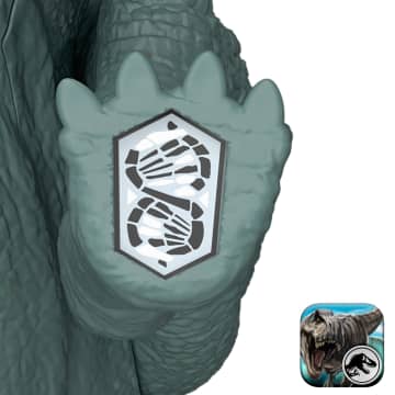 Jurassic World Rebirth Wild Roar Maiasaura Dinosaur Toy, Tail Controlled Attack Chomp & Sound - Image 5 of 6