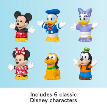 Fisher-Price Little People Disney Mickey & Friends 6-Piece Figure Set For Toddlers & Kids - Image 4 of 6
