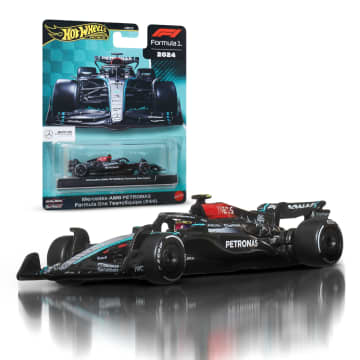 Hot Wheels Collector Vehículo de Juguete Hot Wheels Premium F1 Mercedes W15 #44 1:64 Coleccionistas - Image 1 of 6