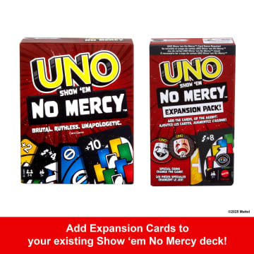 UNO Show ‘Em No Mercy Card Game Expansion Pack For Kid, Adult & Family Nights & Parties - Image 5 of 6