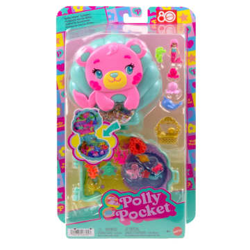 Polly Pocket Conjunto de Brinquedo Compacto Ilha de Glitter - Imagem 6 de 6