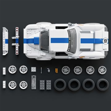 Mattel Brick Shop Hot Wheels Jogo de Construção Elite '63 Corvette Grand Sport - Imagem 4 de 6