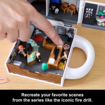 Polly Pocket X The Office Compact Playset 6 Character Dolls And 9 Accessories, Collectible Partnership Toy - Image 5 of 6