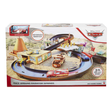 Disney And Pixar Cars Toys, Track Set, Race Around Radiator Springs - Image 6 of 6