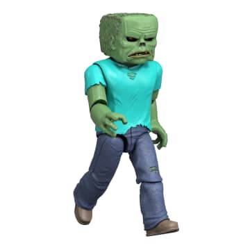 Minecraft Zombie Action Figure & Accessories, Toy Set Inspired By A Minecraft Movie - Imagen 6 de 6