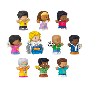 Fisher-Price Little People Classroom Figures 10-Piece Set For Toddler & Preschool Pretend Play - Imagem 1 de 4