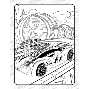 Hot Wheels: Giant Coloring Book (Ages 3 - 6) - Imagem 5 de 6
