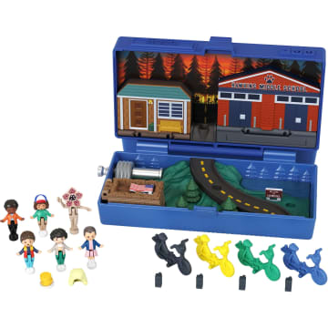 Polly Pocket Collector Stranger Things Compact, Special Edition Dolls And Playset - Image 1 of 6