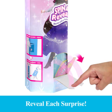 Disney Frozen Spin & Reveal Anna Fashion Doll & Accessories With 11 Surprises From Disney Movie - Imagen 4 de 6