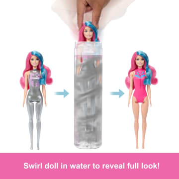Barbie Color Reveal Disco Star Series Fashion Doll & Accessories With 6 Surprises - Imagen 4 de 6