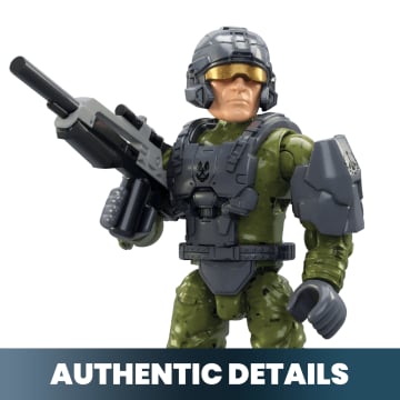 MEGA Halo Fleetcom Mongoose Vehicle Building Kit With Micro Action Figure (79 Pieces) - Image 4 of 6