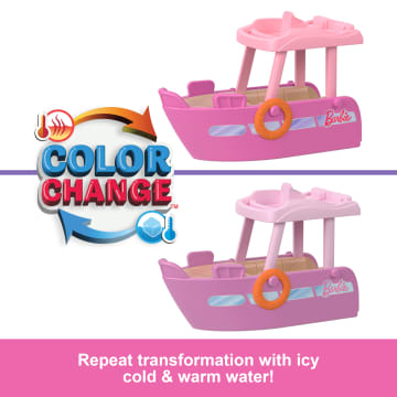 Barbie Mini Barbieland Doll & Vehicle Set With 1.5-inch Doll & Dream Boat With Color-Change - Imagem 3 de 6