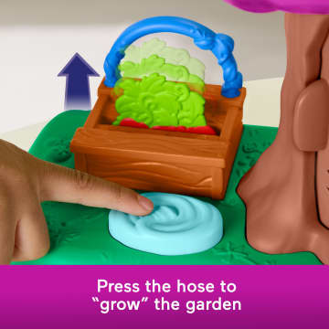 Fisher-Price Barney's World Lights & Sounds Treehouse Playset With Figures For Preschool Kids - Imagen 5 de 6