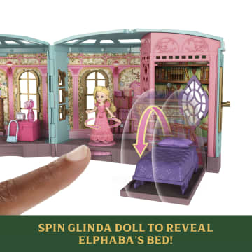 Universal Pictures’ Wicked So Popular Dorm Small Doll Playset With 3 Play Spaces & 10 Total Pieces - Image 3 of 6