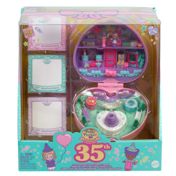 Polly Pocket Set de Juego Compacto Fiesta de Cumpleaños - Imagen 6 de 6