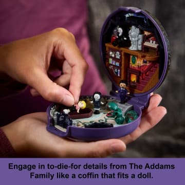 Polly Pocket Collector The Addams Family Compact, Special Edition Dolls And Playset - Image 3 of 6