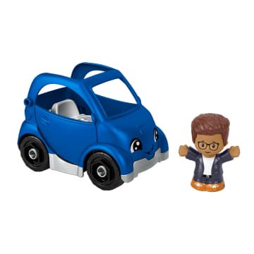 Fisher-Price Little People Coffret Véhicule Électrique et Figurine - Image 1 of 6