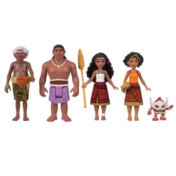 Disney Moana 2 Moana's Canoe Crew Playset With 5 Small Dolls & 3 Accessories, Inspired By The Movie - Image 6 of 6