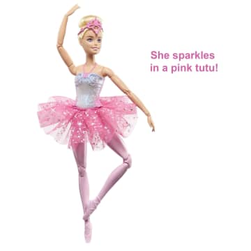 Barbie Doll | Blonde Ballerina Doll | Magical Light-Up Feature - Image 5 of 6