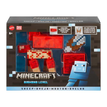 Minecraft  Niveau Diamant  Figurine Articulée  13,97Cm  Mouton - Imagen 6 de 6