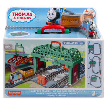 Thomas & Friends Knapford Station Track & Diecast Train Set, 2-In-1 Playset & Storage Case - Image 6 of 6