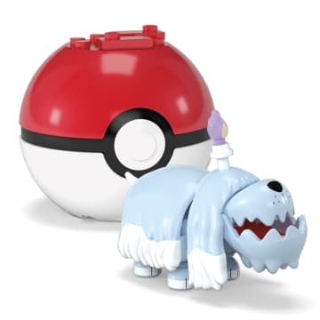 MEGA Pokémon Jogo de Construção Pokébola Greavard - Image 5 of 6