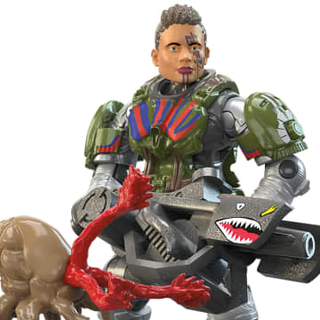 MEGA Halo Juguete de Construcción Lt. Colonel Kinsano - Image 2 of 5