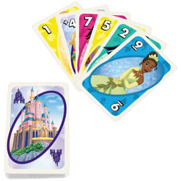 UNO Disney Princesses Matching Card Gamefor Players 7 Years & Older - Imagen 4 de 6