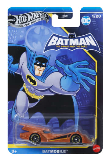 Hot Wheels Collector Veículo de Brinquedo Batman the Brave and the Bold Batmobile - Imagem 4 de 5