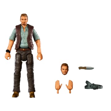 Jurassic World Hammond Collection Owen Grady Action Figure Toy With Accessories - Imagem 2 de 2