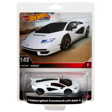 Hot Wheels Premium Vehículo de Juguete Auto Escala 1:43 Lamborghini Countach LPI 800-4 - Image 5 of 5