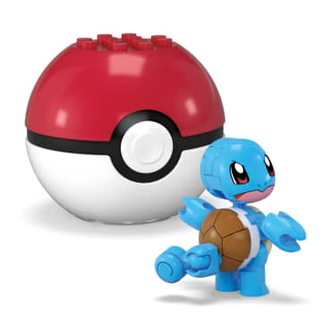 MEGA Pokémon Jogo de Construção Pokébola Colecionável Squirtle - Image 5 of 5