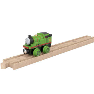 Fisher-Price Thomas et ses Amis Piste en Bois Locomotive Percy - Imagem 4 de 6