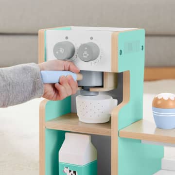 Fisher-Price®  Coffret Café en Bois, 20Éléments en Bois - Imagem 3 de 6