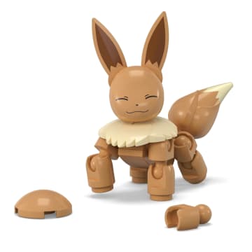 MEGA Pokémon Jogo de Construção Pokébola Colecionável Eevee - Image 2 of 5
