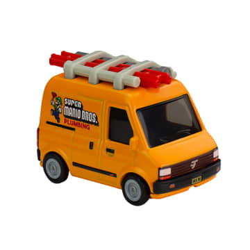 Hot Wheels Collector Veículo de Brinquedo Mario o Filme Van de Encanador - Imagem 3 de 7