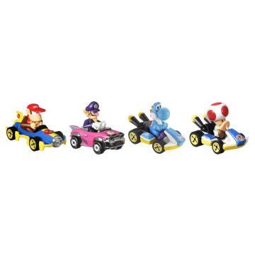 Hot Wheels Mariokart 4 Pack - Image 6 of 6